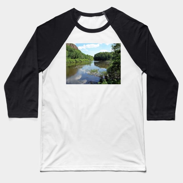 Mill River Baseball T-Shirt by Rob Johnson Photography